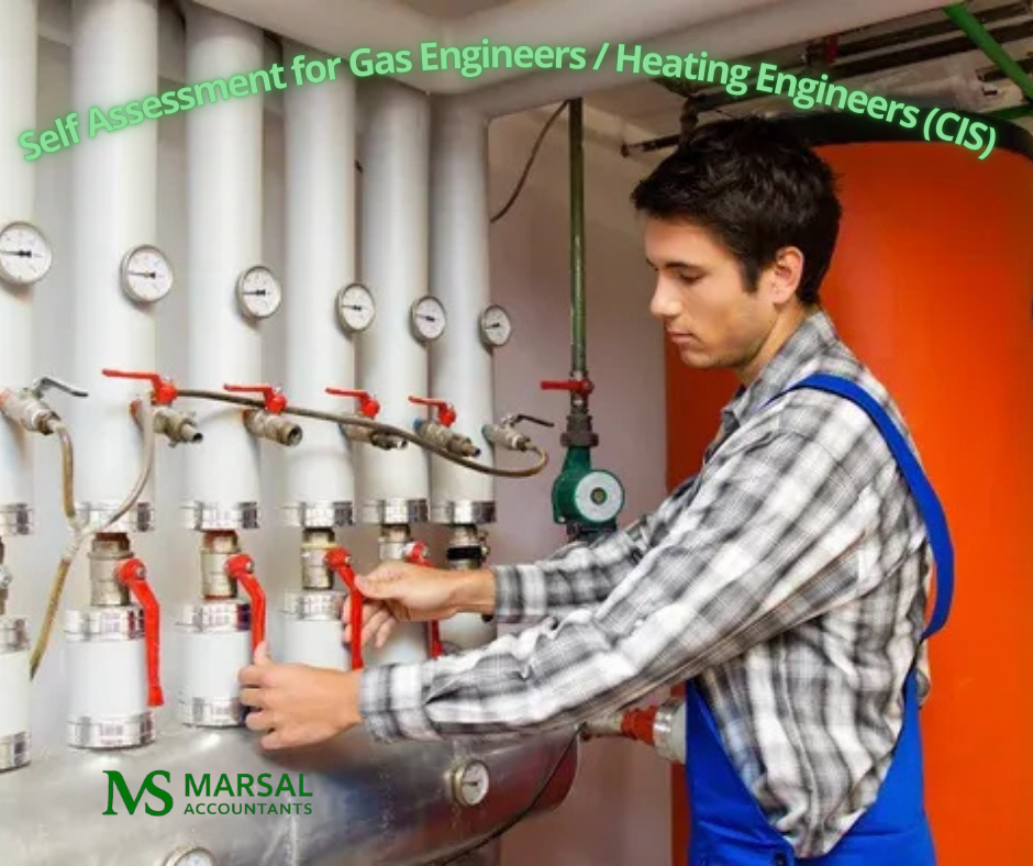 Gas & Heating Engineer (CIS) Self-Assessment Guide | Marsal Accountants