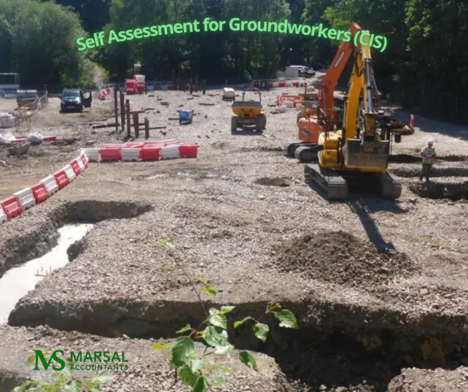 Groundworker (CIS) Self-Assessment Guide | Marsal Accountants