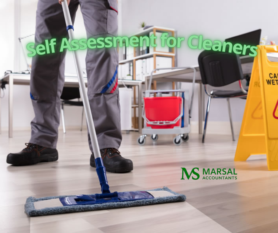 Self-Employed Cleaner Self-Assessment Guide | Marsal Accountants